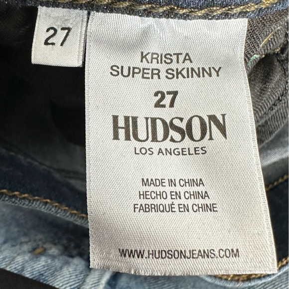 Hudson dark Jean Krista Super Skinny - 27 - Picture 7 of 8